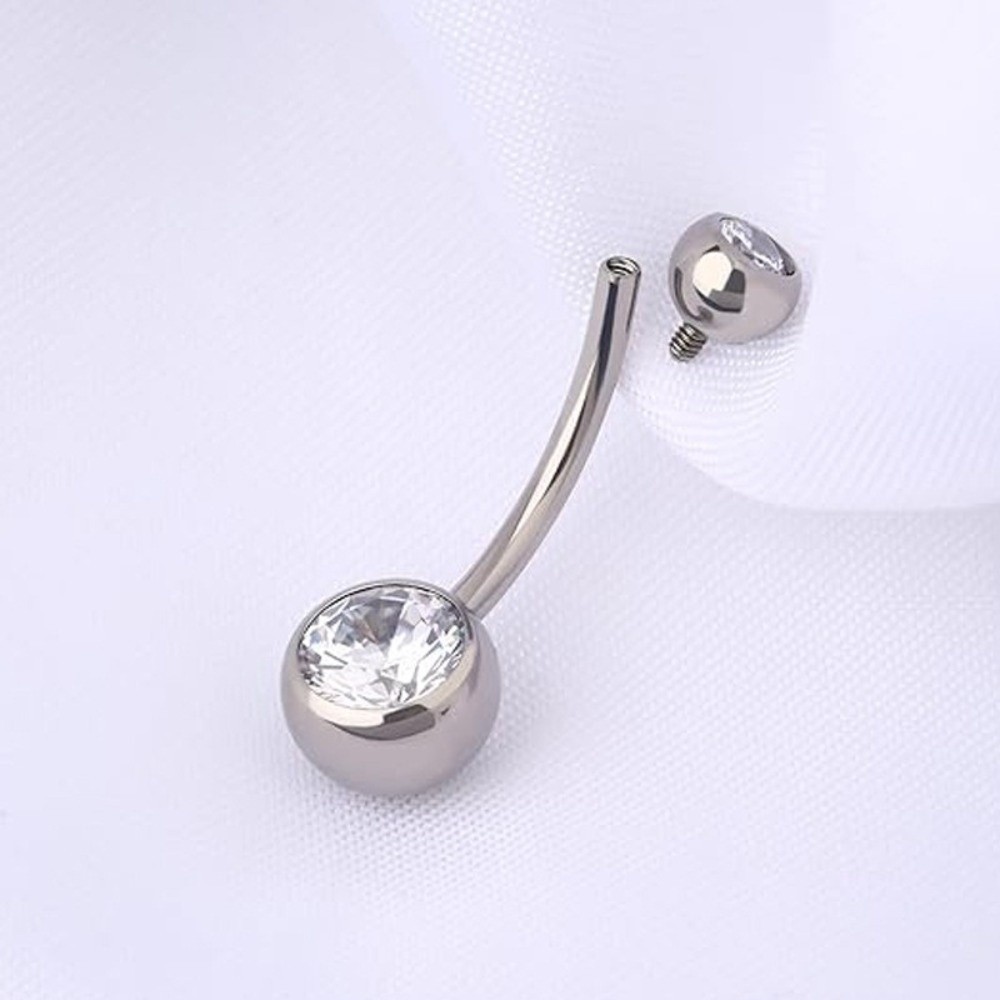 Body Jewelry Materials - High Quality Titanium Material Belly Button