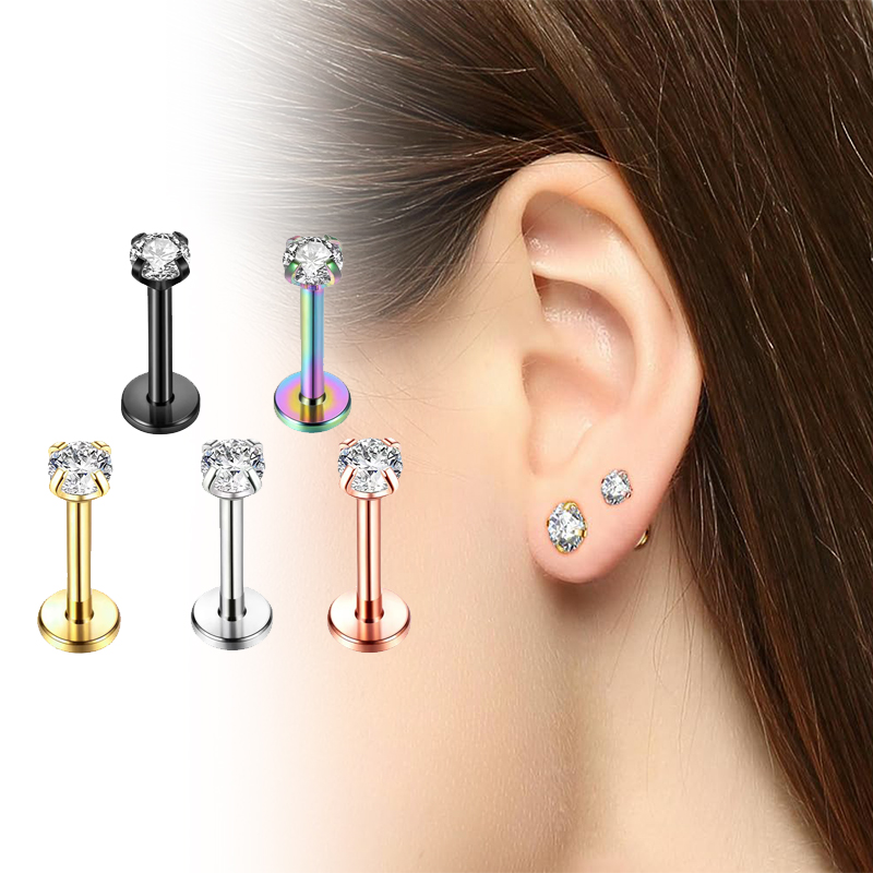 16G Titanium Internally Thread - Body Jewelry Internally Threaded recension och pris