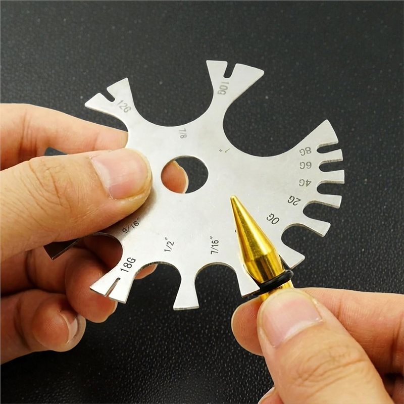 ABYN-For Body Jewelry Sizing T - Body Jewelry Measurements recension och pris
