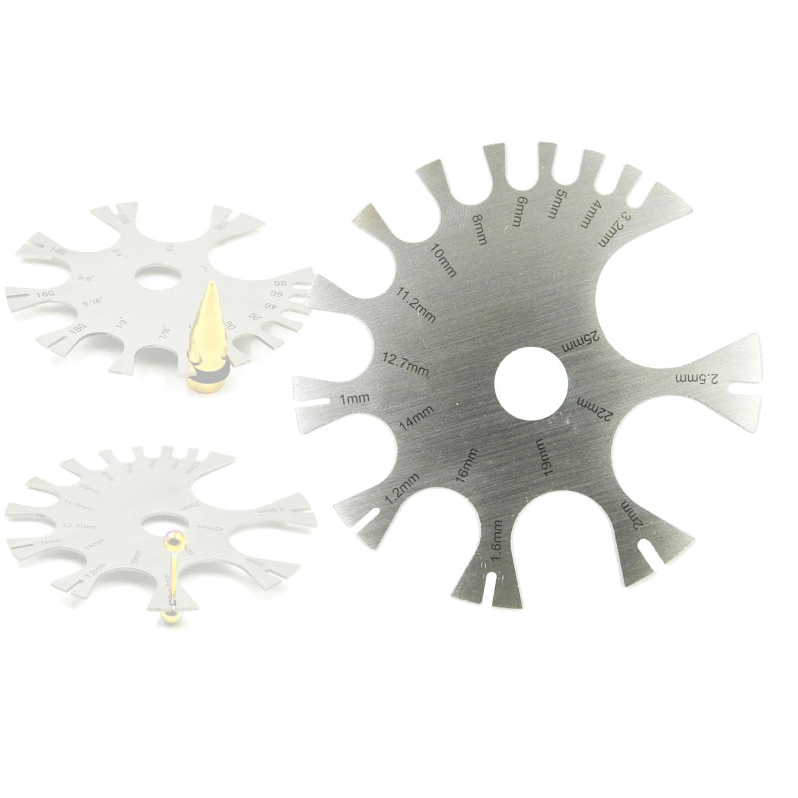 Body Jewelry Piercings Gauge P - Body Jewelry Measurements recension och pris