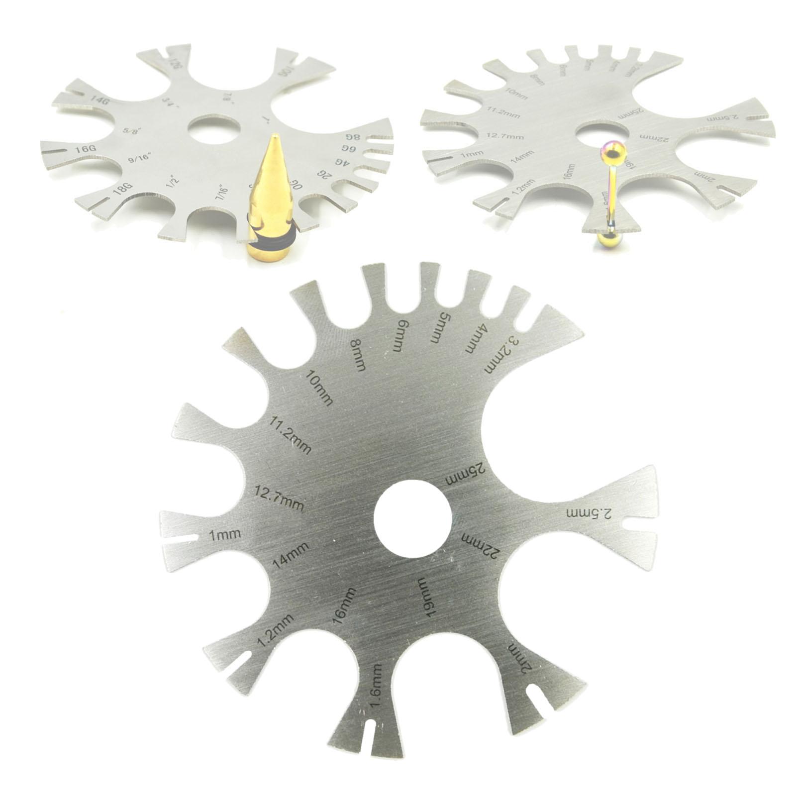 Body Jewelry Piercings Gauge P - Body Jewelry Measurements recension och pris