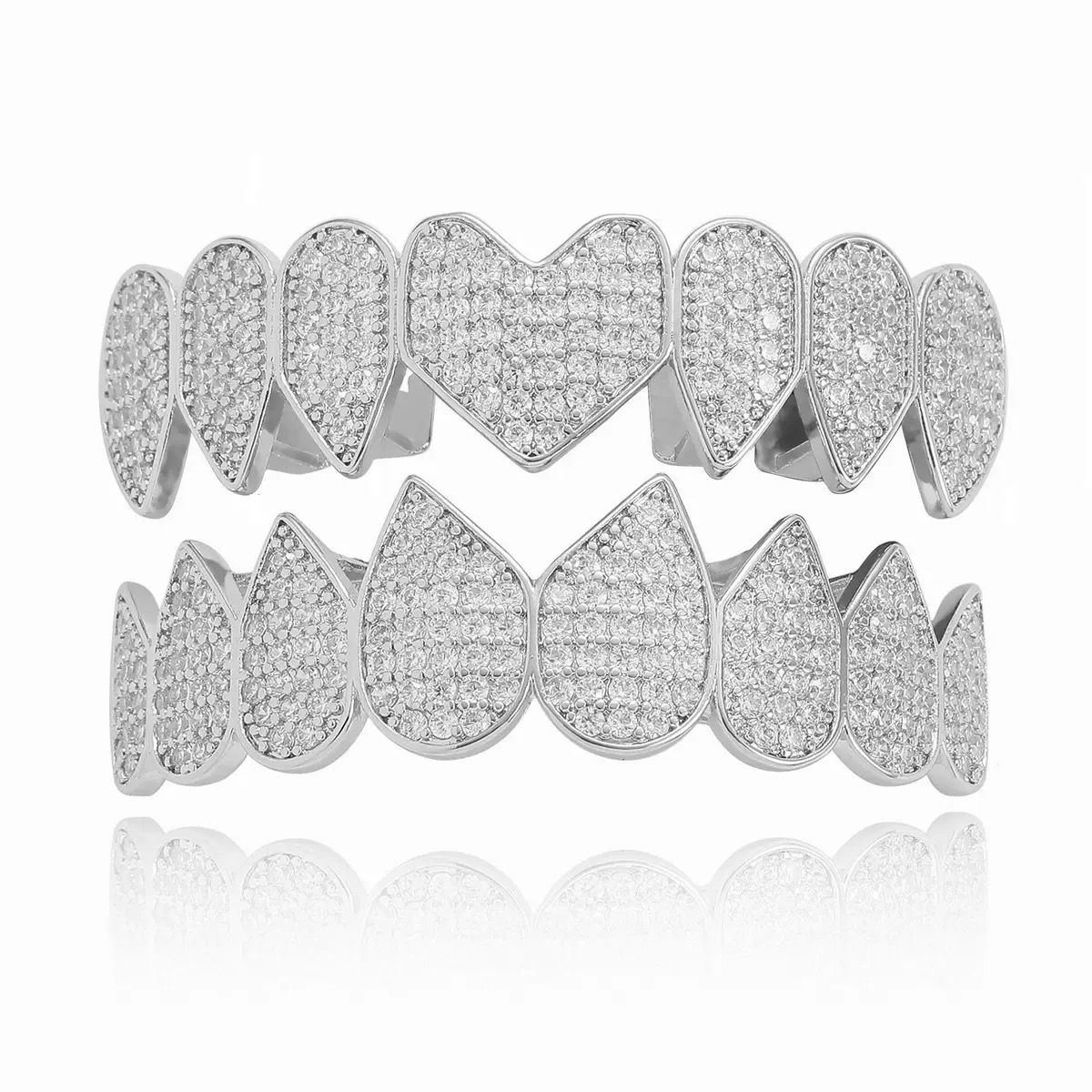 Hiphop Rock Iced Out 5A Zircon - Body Jewelry Materials recension och pris