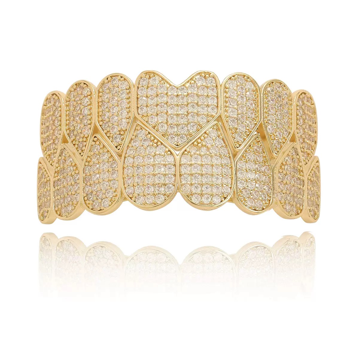 Hiphop Rock Iced Out 5A Zircon - Body Jewelry Materials recension och pris