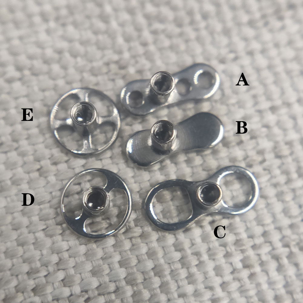 14G Implant Grade Titanium AST - Dermal Anchor Top recension och pris