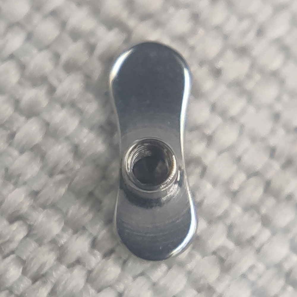 14G Implant Grade Titanium AST - Dermal Anchor Top recension och pris