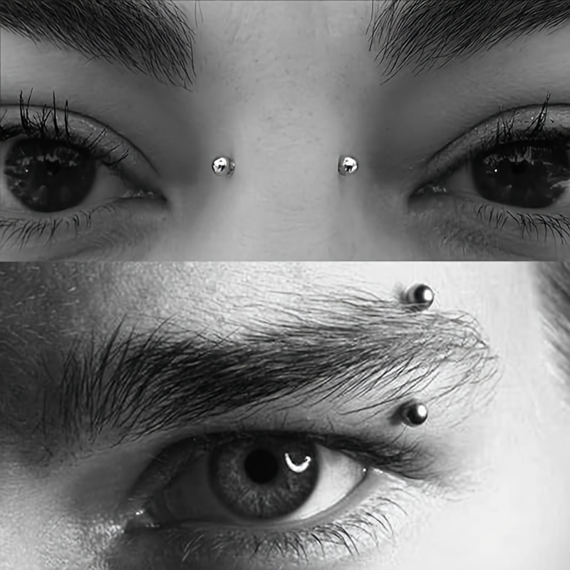 Fake Piercings Fake Lip Ring F - Body Jewelry Labret recension och pris