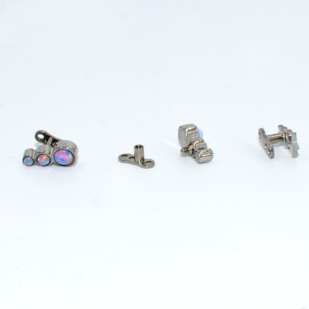 1PC Steel/Titanium Base Micro  - Dermal Anchor Top recension och pris