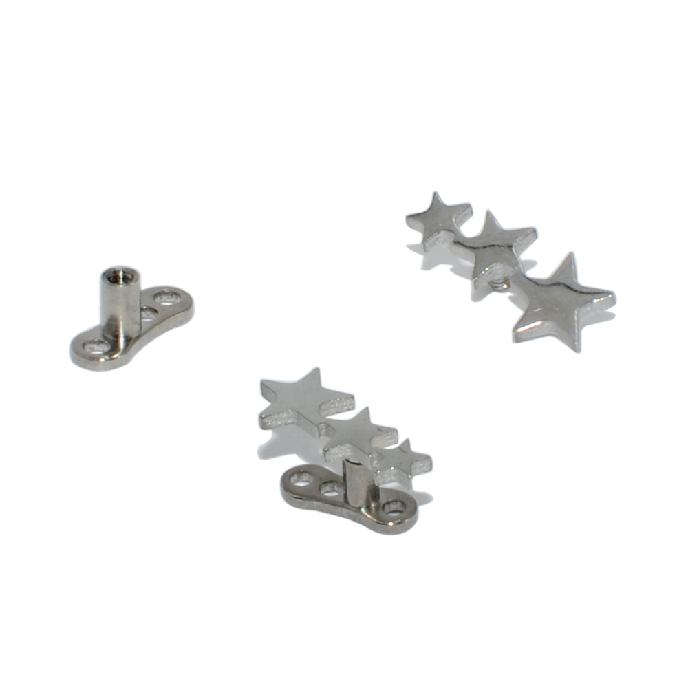 1PC Steel/Titanium Base Micro  - Dermal Anchor Top recension och pris