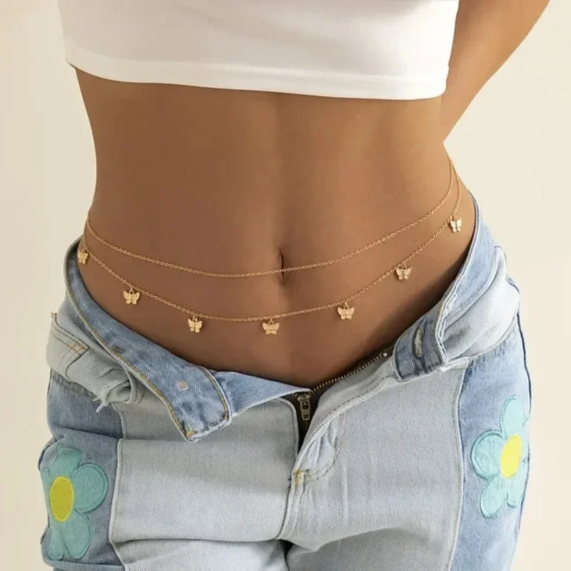 New Charm Sexy Double Layer Bu - Body Jewellery recension och pris