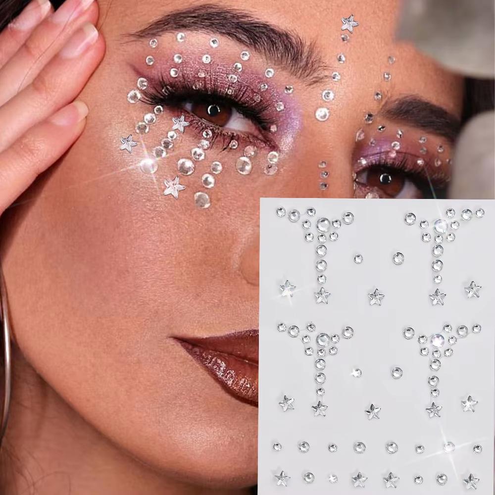 Fake Piercings Balls Stick on  - Body Jewelry Labret recension och pris