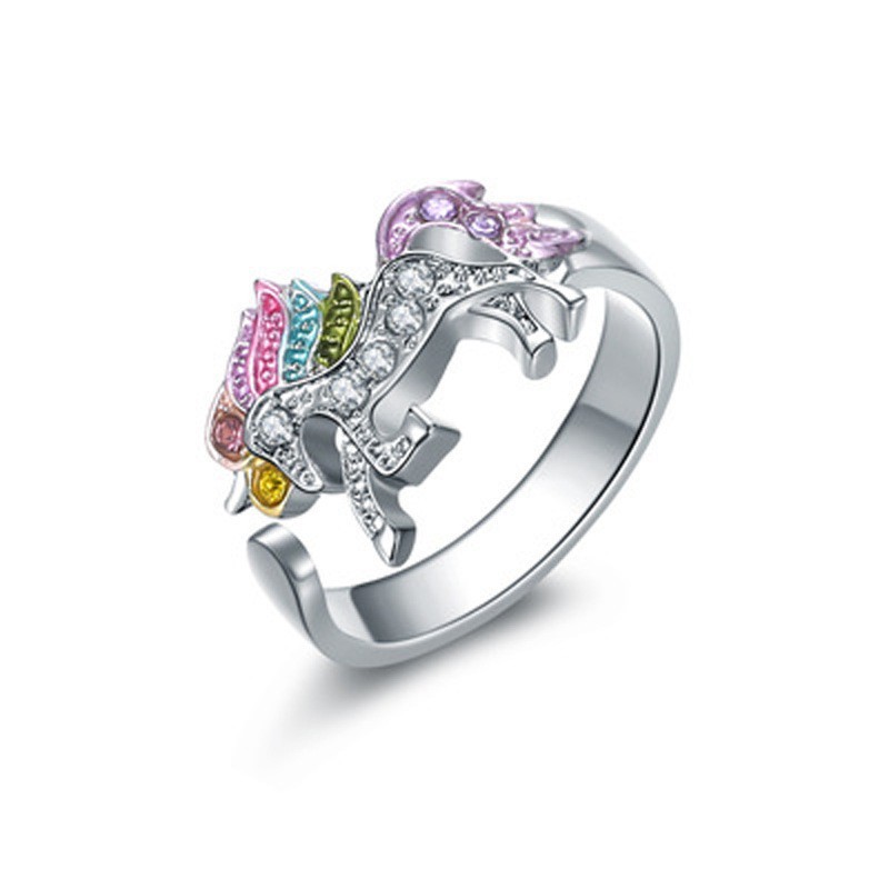Unique Crystal Unicorn Rings N - Body Jewelry Unique recension och pris
