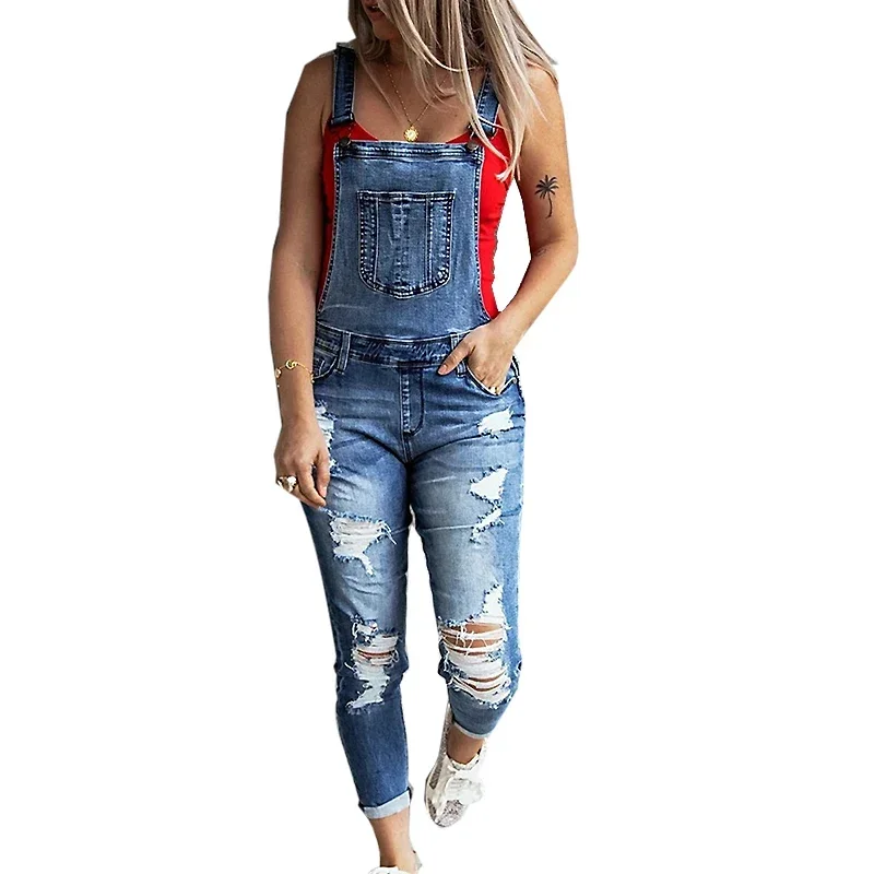 Women Sexy Ripped Hole Denim J - Body Jewelry Plus recension och pris