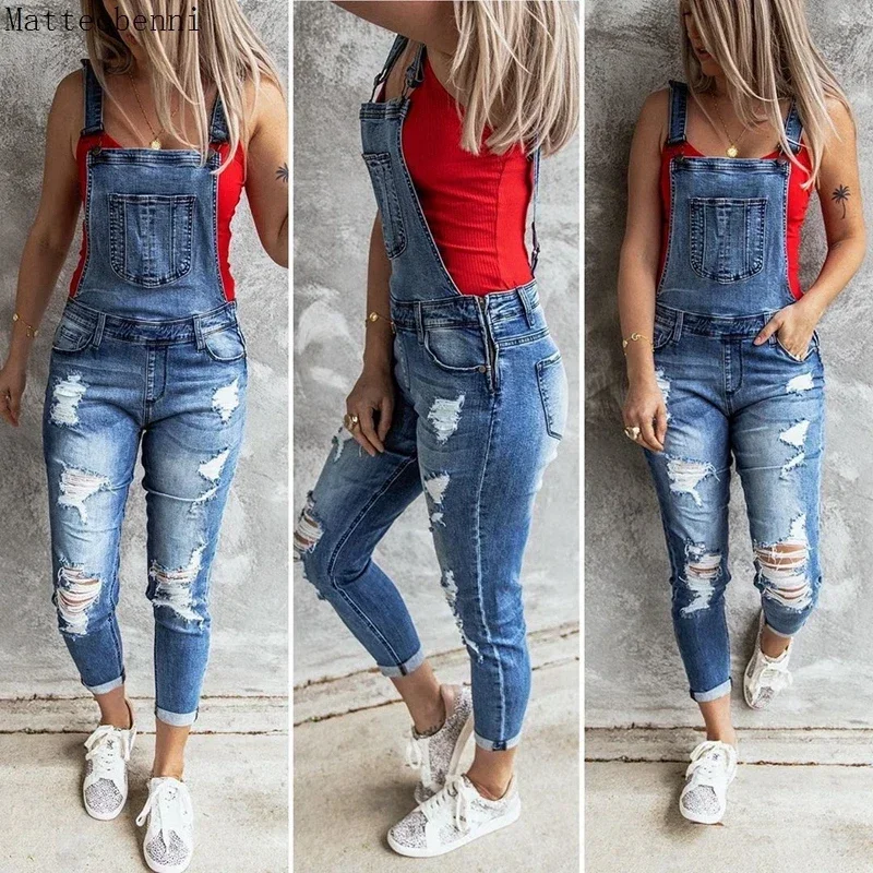 Women Sexy Ripped Hole Denim J - Body Jewelry Plus recension och pris
