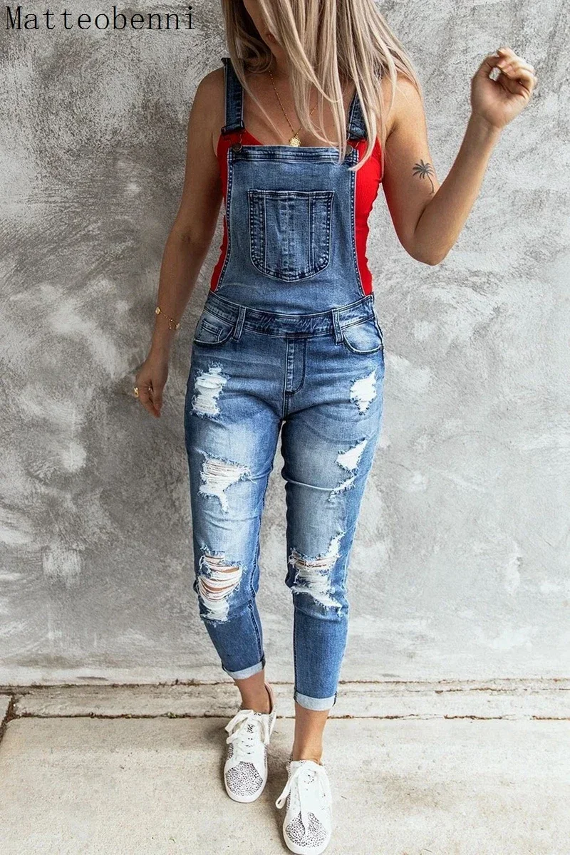 Women Sexy Ripped Hole Denim J - Body Jewelry Plus recension och pris