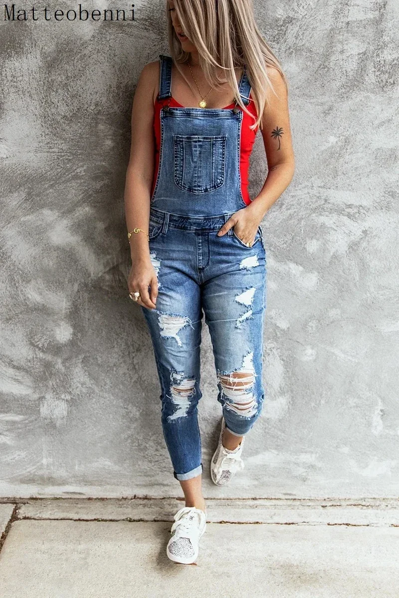 Women Sexy Ripped Hole Denim J - Body Jewelry Plus recension och pris