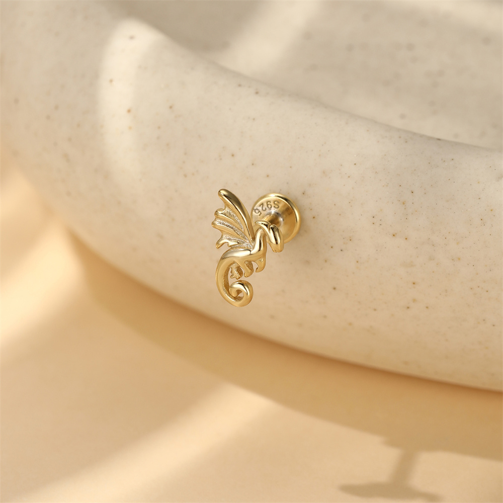 CANNER 925 Sterling Silver Fly - Body Jewelry Internally Threaded recension och pris