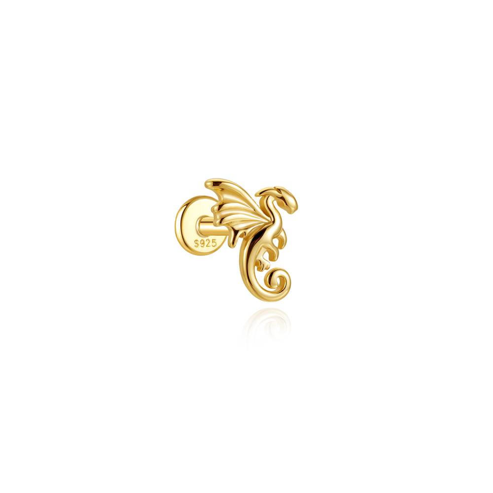 CANNER 925 Sterling Silver Fly - Body Jewelry Internally Threaded recension och pris