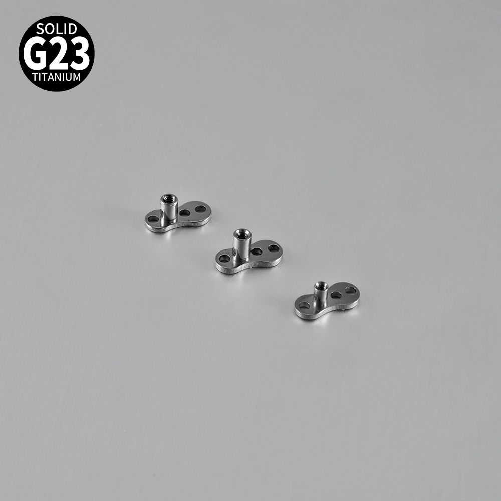 1PC 14G/16G Grade G23 Titanium - Dermal Anchor Top recension och pris