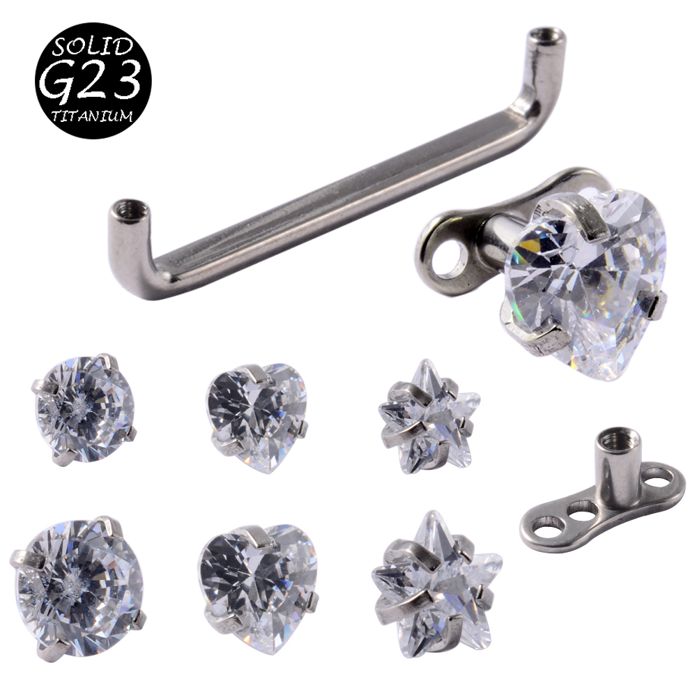 1Peice G23 Titanium Dermal Anc - Dermal Anchor Top recension och pris