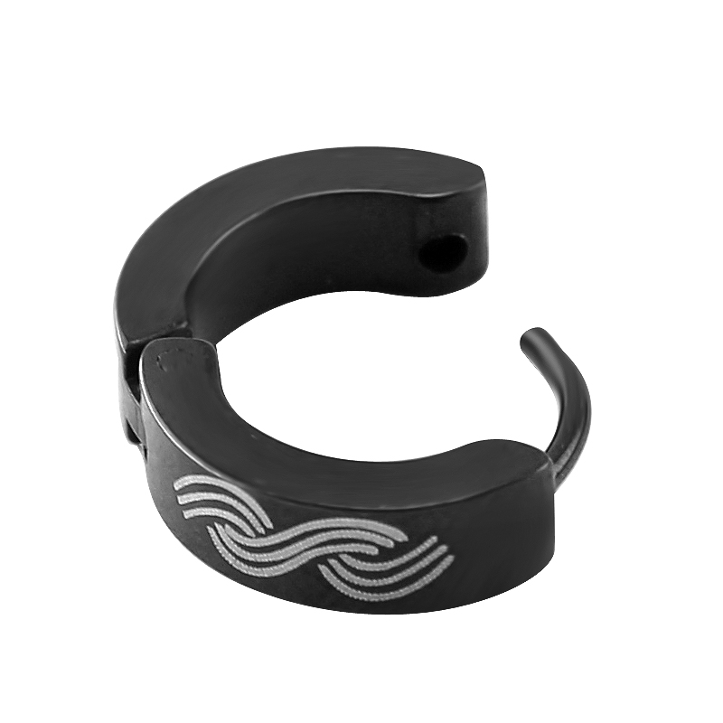 ZS Kpop Hoop Earrings for Wome - Body Jewelry Surgical Steel recension och pris
