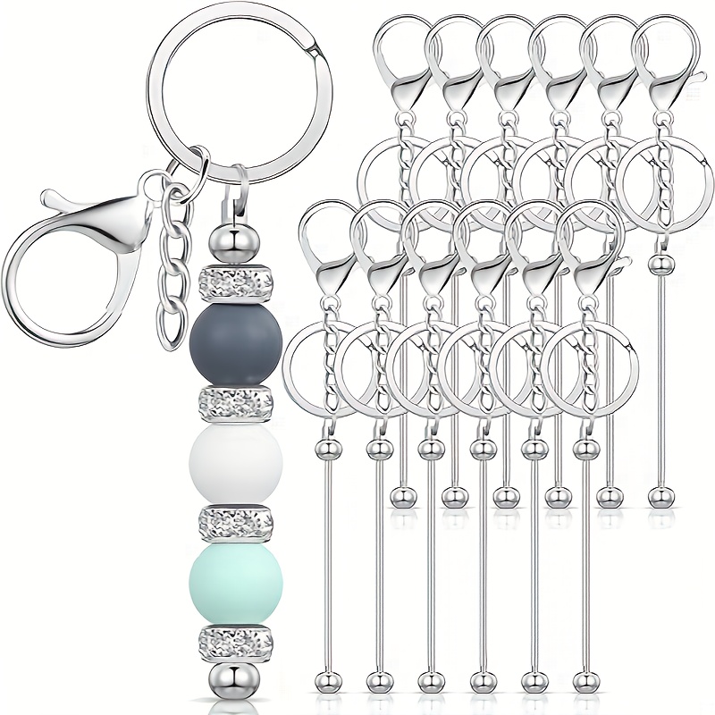 12pcs Detachable Iron Keychain - Body Jewelry Unique recension och pris