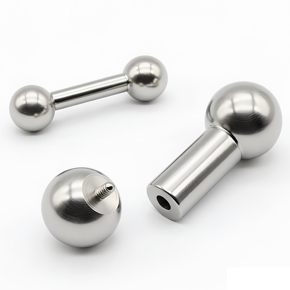 1Pc 12G-00G Stainless Steel St - Body Jewelry Internally Threaded recension och pris