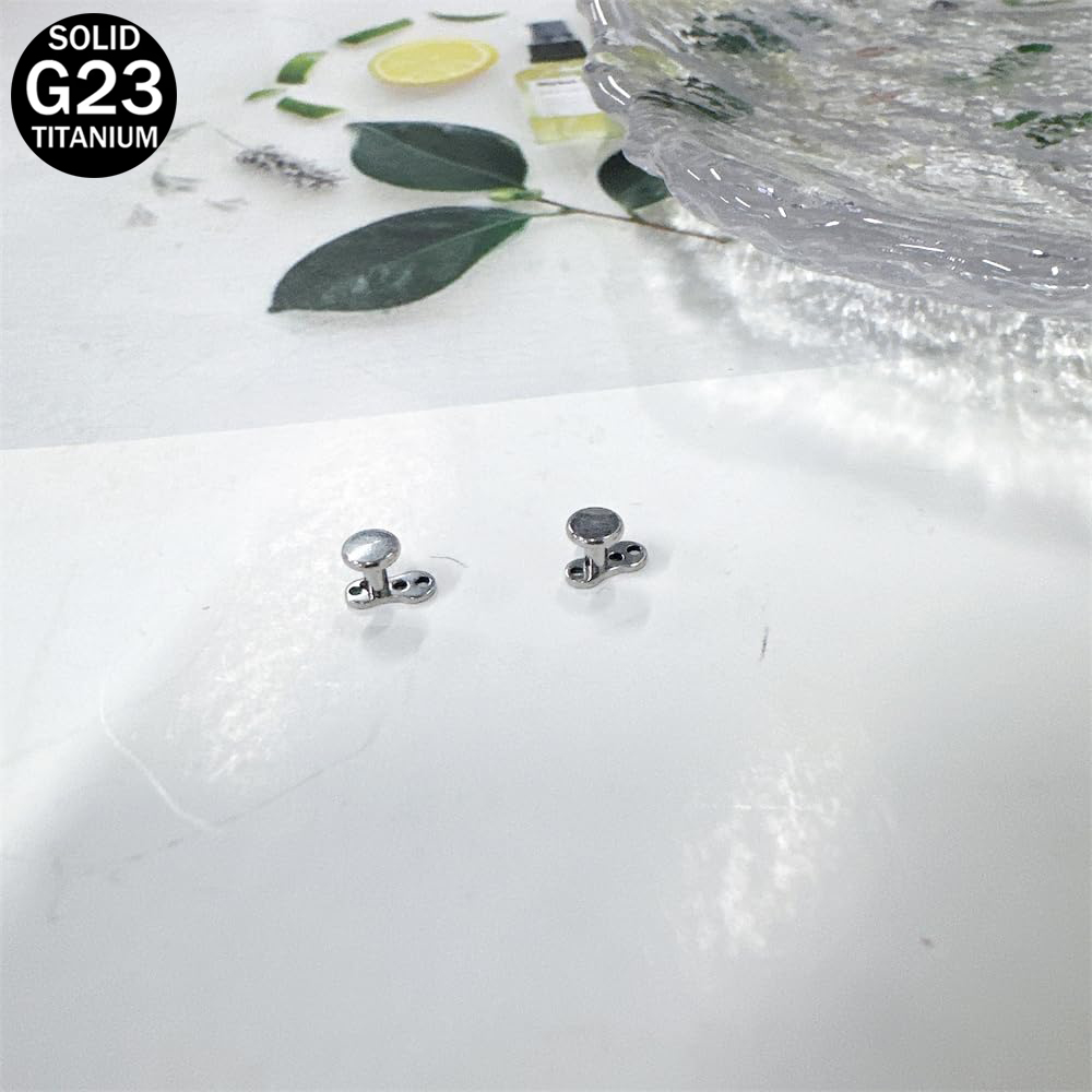 14G Round Disc Dermal Anchor T - Dermal Anchor Top recension och pris