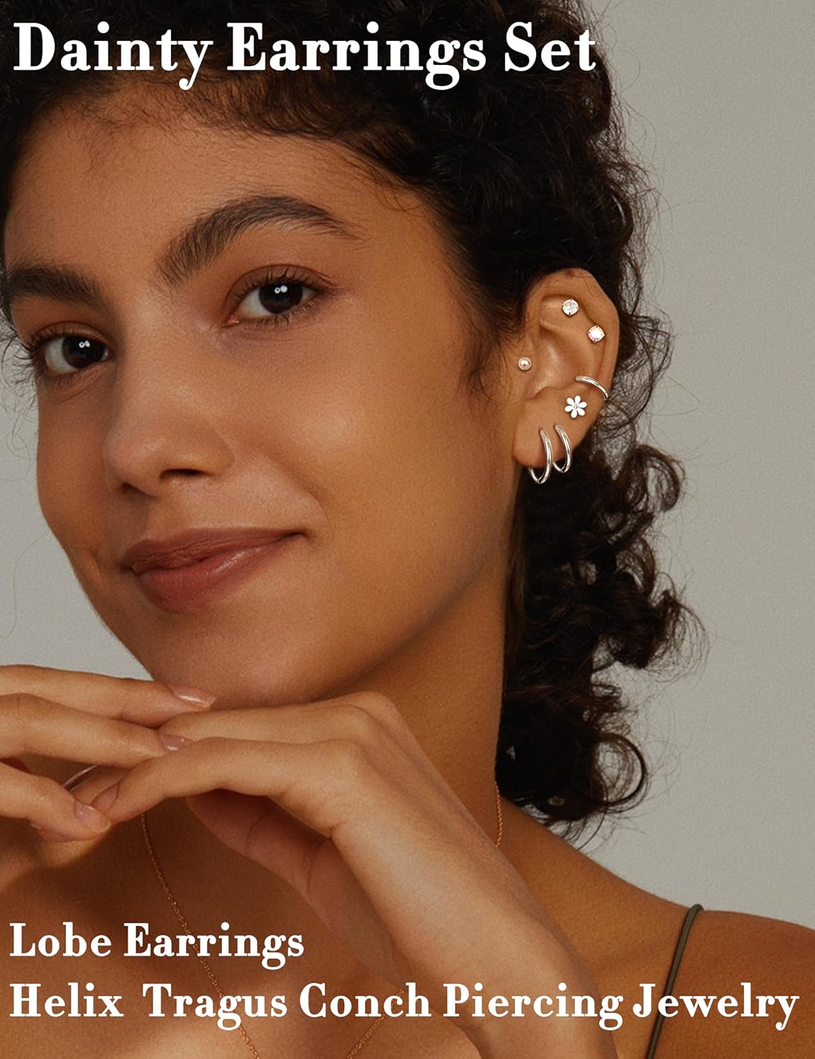 FASACCO 1 Pair Surgical Steel  - Body Jewelry Surgical Steel recension och pris