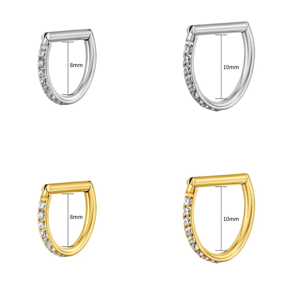 ASTM F136 Titanium Septum Ring - Body Jewelry Materials recension och pris